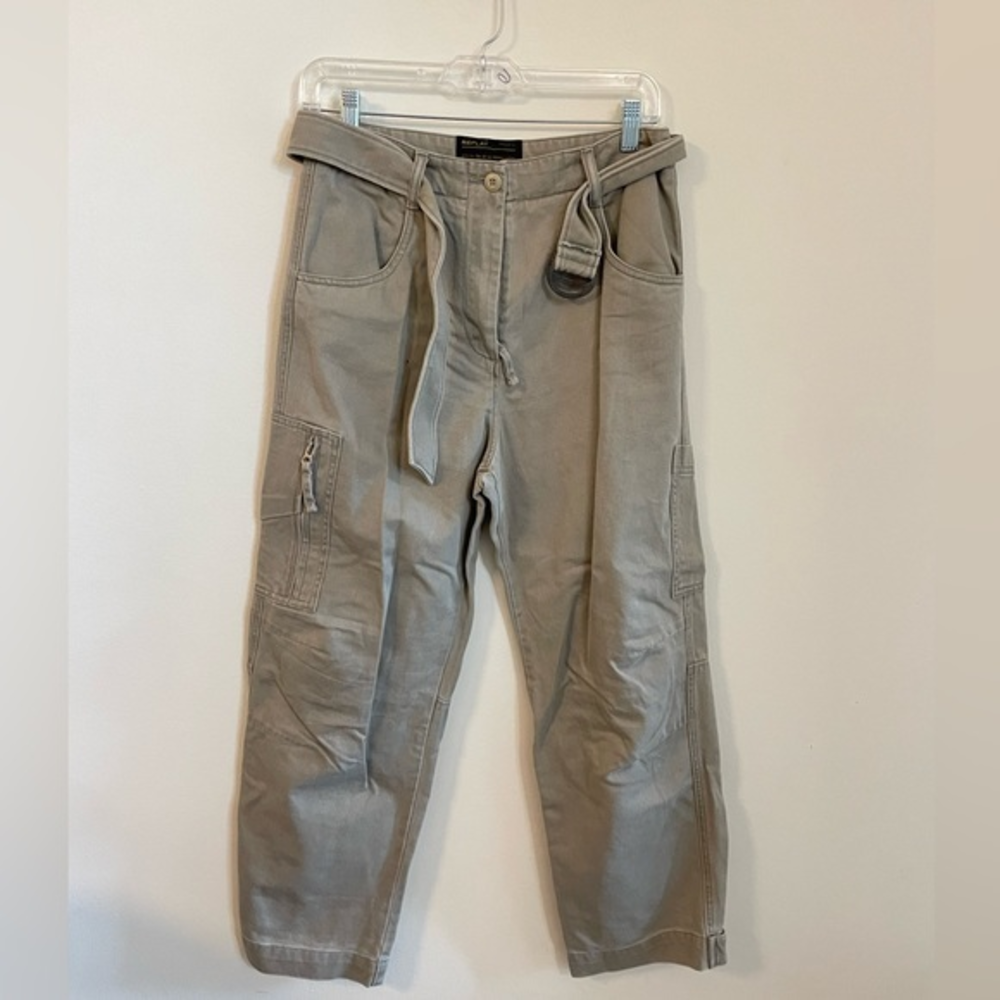 Replay Beige Cargo‎ Pants